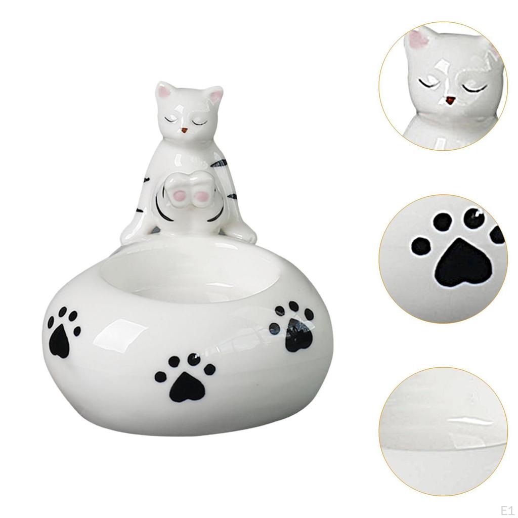 Sfeșnic pisică figura suport Tealight sculptură modernă decor de masă pentru bar living room petrecere