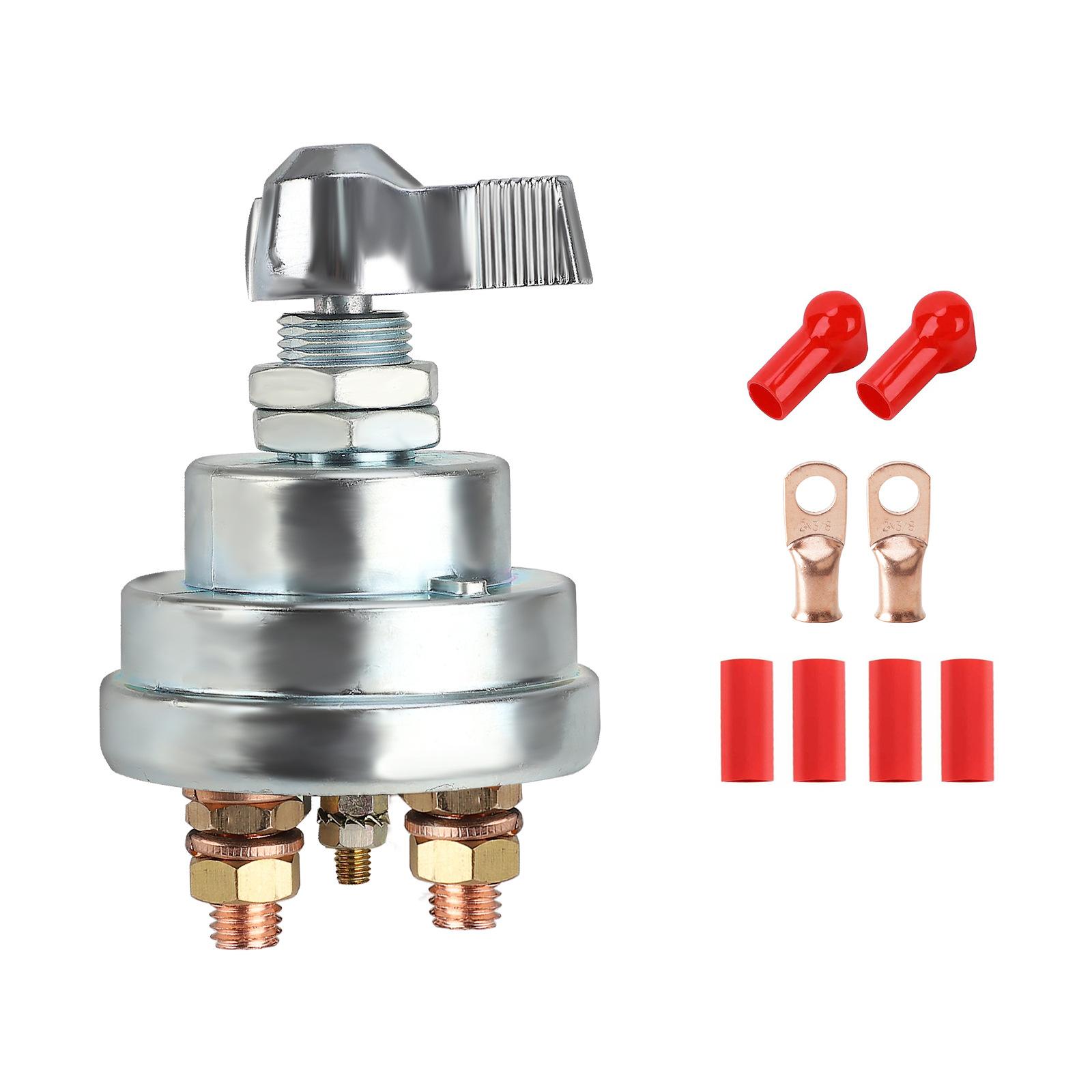 

High Current Battery Disconnect Switch 200A, 12V Masters Battery Power Cuts Isolator Kills Switch Car, Marine Boats 1
