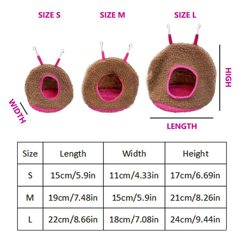 Winter Warm Vogel Papagei Nest Haus Polarfleece Wellensittich Hängematte Kleintier Hängende Schaukelbett Höhle Vögel Käfig Zubehör Oiseaux