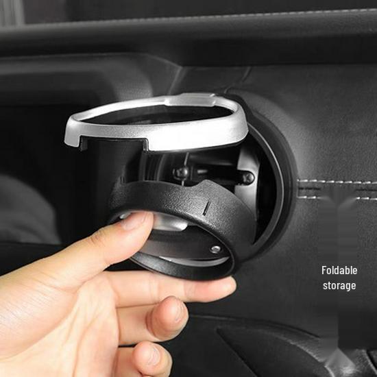 Foldable Cup Holder for 07-26 JK/JL Wrangler & JT Gladiator Air Vents