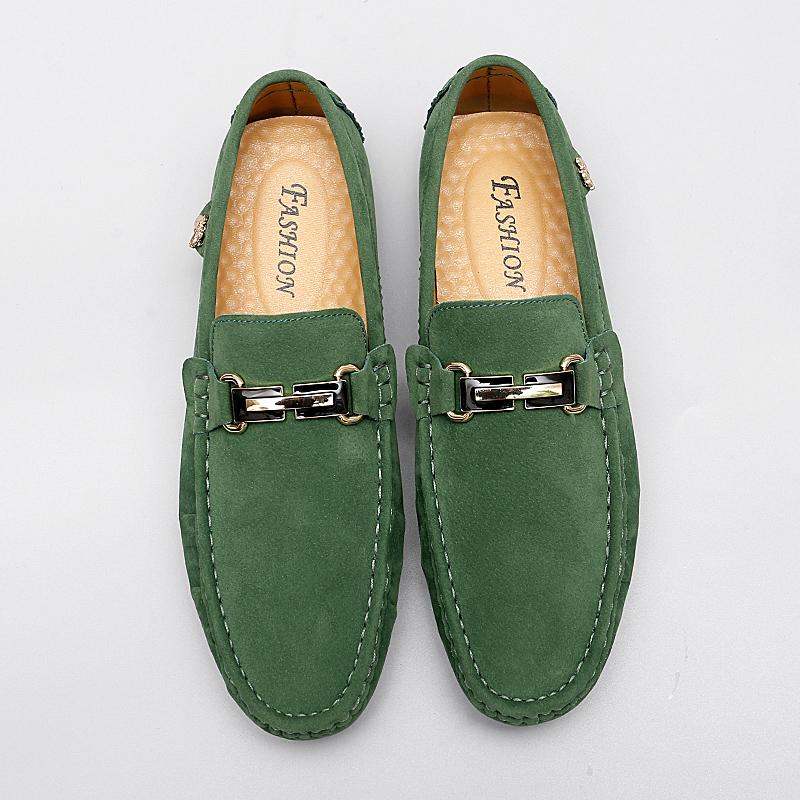 Fashion Elegantes Men Loafers Soft Moccasins Spring Autumn Male Leather Shoes Men Slip on Flats Lightweight Driving Shoes New Lazy Shoes