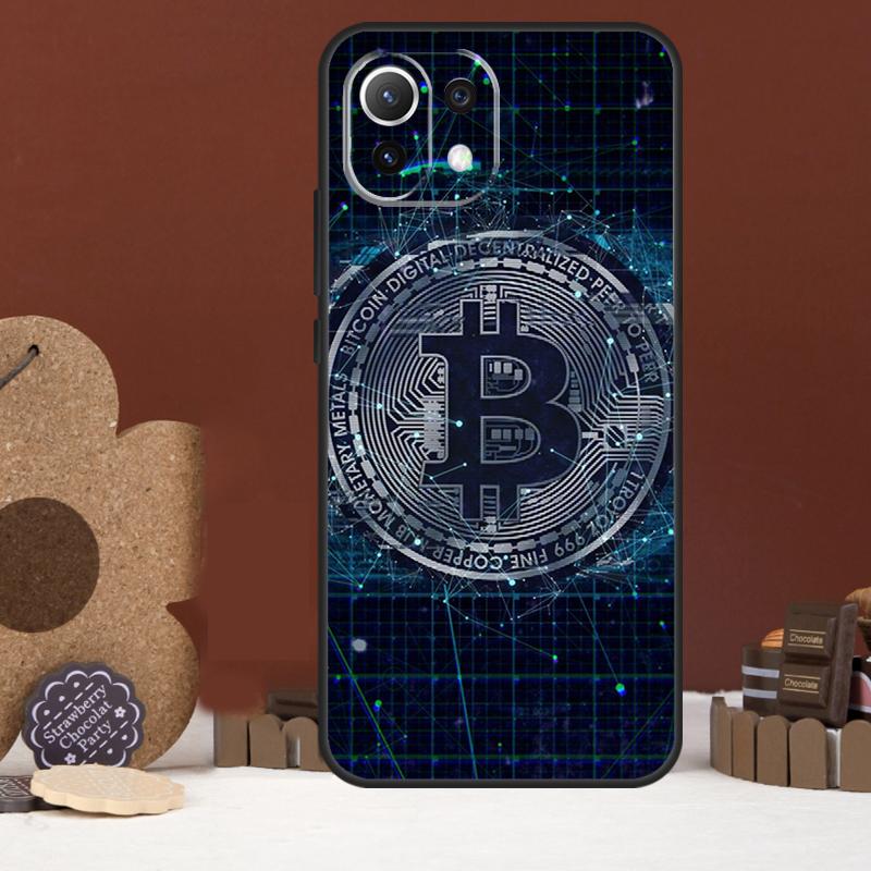 Bitcoin Coins Funny Case For Xiaomi 15 Ultra 14 15T 13T 14T 17 Pro Max POCO F8 Ultra X7 X5 X6 F5 F6 F7 Pro Cover