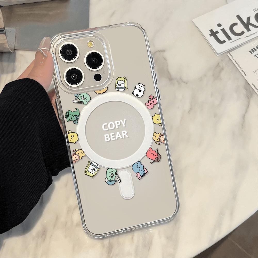 Magnetický kryt na telefon pro iPhone 11 12 13 iPhone 13 14 15 Pro 15 16 Pro Max Samsung A15 A16 A25 A26 A55 A56 S25 S24 S22 S23 Ultra S25 Edge