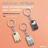 Portable Creative Folding Nail Clipper: Mini Flip-Top Manicure Tool & Pendant