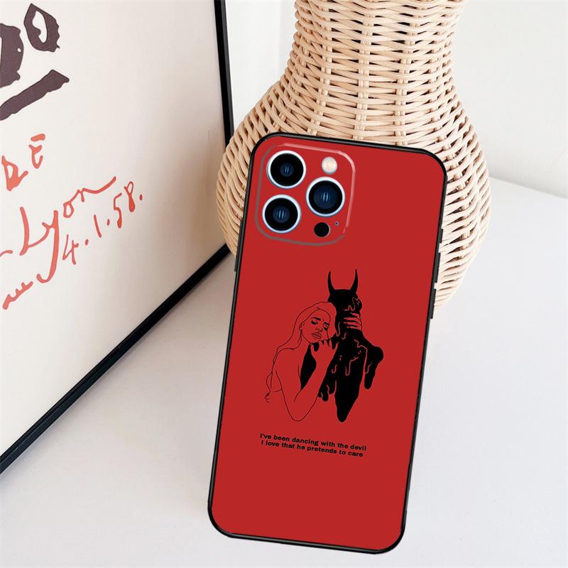 Satan Nun Devil Girl Phone Case For iPhone 16 Pro Max 15 14 13 11 12 17 Pro Max mini 15 16 Plus 16e 17 Air Cover