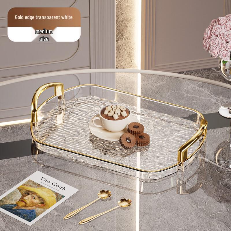 ZISIZ Transparent Serving & Storage Tray