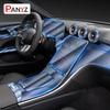Pro Mercedes-Benz Třída C W206 Vnitřek vozu Středová konzole Průhledná TPU Ochranná fólie Proti poškrábání Opravná fólie Příslušenství