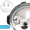 Clear Silicone Gasket Floats and Sealing Set Electric Pressure Cooker Replacement Set for 5/6QT Electric Pressure Cooker