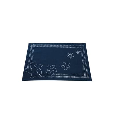Olympus Thread Sashiko Kit Navy 222 Placemat, Blue,