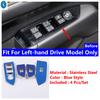 Car Accessories Inner Door Handle Armrest Window Glass Lift Button Control Panel Frame Cover Trim For Mazda CX-5 CX5 2017 -