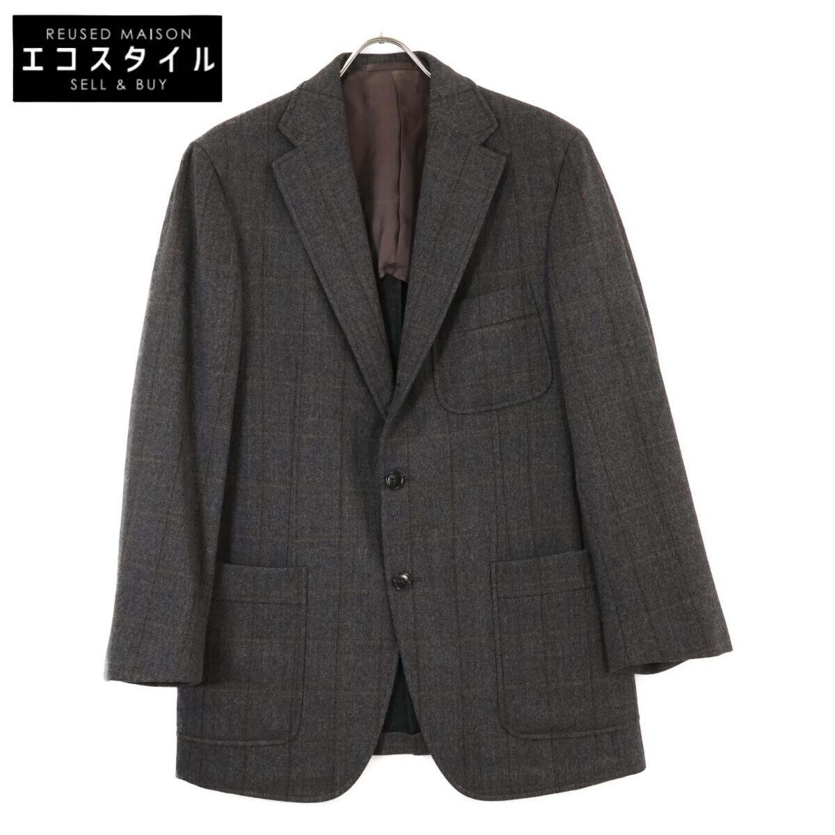 

Belvest [ESTNATION Эксклюзив] Серо-коричневый пиджак из 100% шерсти, 3 пуговицы Пиджак 48 Серо-коричневыйБ/у