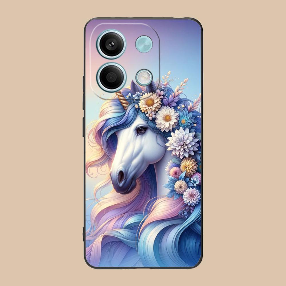 Fantasy Unicorn Mobile Phone Case for POCO F7 F6 F5 F4 F3 F2 Pro GT C75 C71 C65 C61 C40 Pro Ultra Colorful Printing Cover Cover