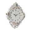 Contemporary European Wall Clock with Exquisite Resin Angel Sculptures for Home Décor