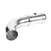 3" 76mm Universal Air Inlet Pipe Aluminum Alloy Turbo Inlet Tube Direct Cold Air Filter Injection System Car Intake Pipe Set