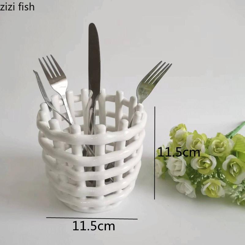 

Керамическая плетеная вручную корзина, фруктовница, коробка для закусок, конфетница, органайзер для подносов, банка для хранения, органайзер, туба для хранения, корзина для хранения