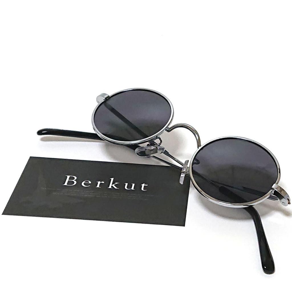 [Berkuto] Silver X Smoke Sunglasses, Eyeglasses, Fashion Glasses, Fashion Glasses, Men's, Women's, Round, Square, Transparent, Tinted, Small, Large,