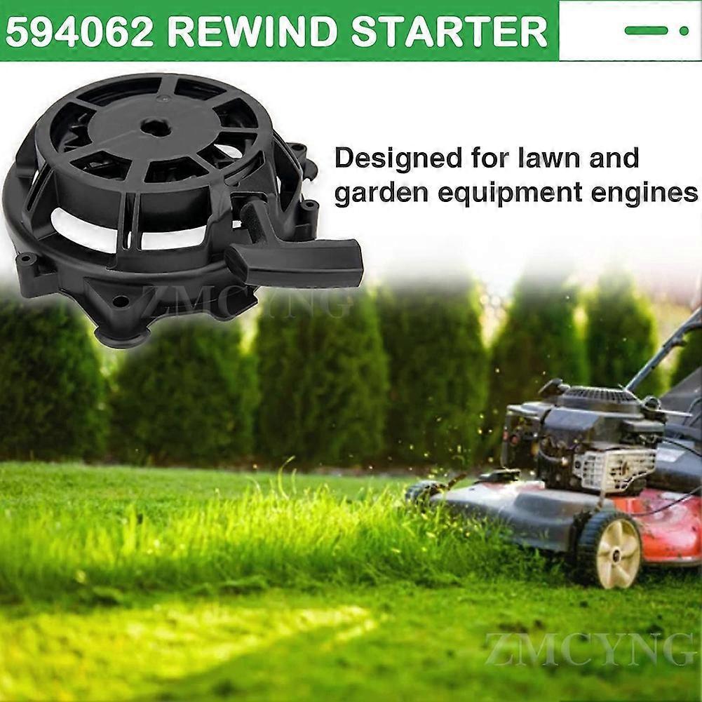 594062 Recoil Starter Pull Start Assembly, 594062 Rewind Starter Fits 093J02 103M02 103M05 104M02 103M0B Lawn Mower