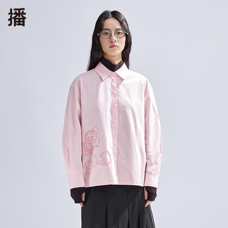 

Broadcast Disney Donald Duck Embroidered Long-Sleeve Shirt L