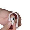 1 Paar Silikon Anti-Verlust Ohrhaken Bluetooth-Headset 1 2 3 Pro Sport Anti-Drop Kabelloser Ohrhörer Ständer Sportteile Weiß Schwarz