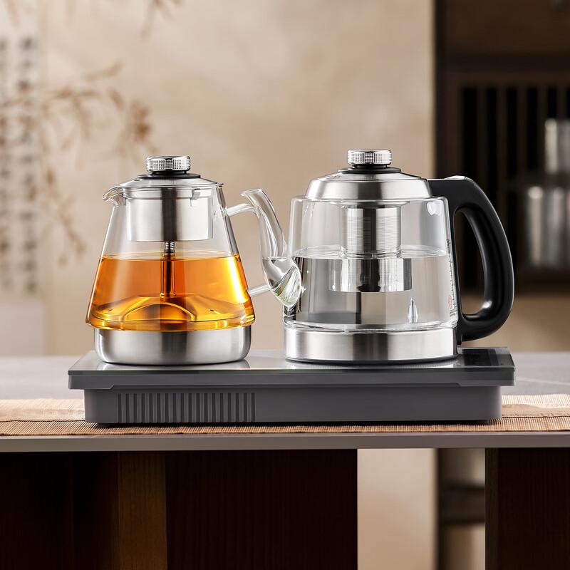 Wutuo H66 Smart Double Refill Electric Kettle & Tea Maker Set
