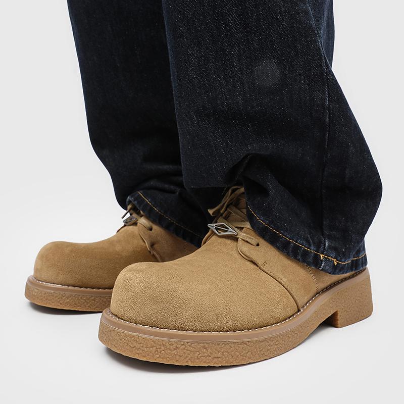 Fashion Designer's Classic Shoes Fashion party Outdoor street Daily work and business derby Luxury Thick Bottom Trendy Men Casual