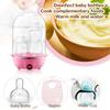 110V/220V Electric Egg Boiler Rapid Heating Automatic Corn Steamer 3-Layer Mini Kitchen Poacher for Cooking Breakfast Machine