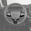 Car Steering Wheel Cover Trim For Ford Bronco Sport -2024 Accessories Carbon