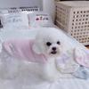Pet clothes, half-fleece warm homewear, autumn and winter dog cat vest, velvet and thicker than bear
