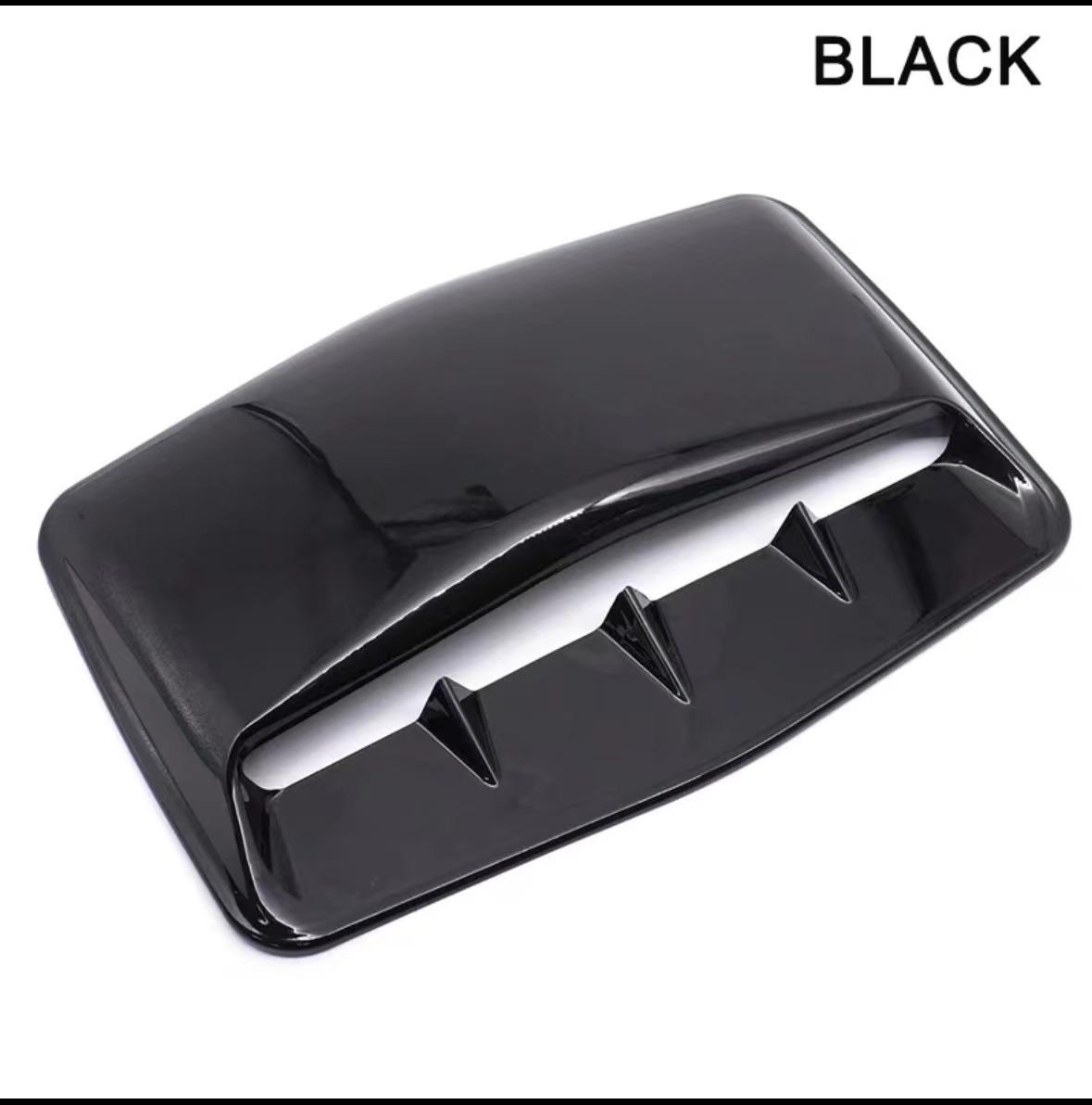 

Универсальный автомобильный воздухозаборник, карбоновое основание капота, декоративная крышка с лентой, наружный капот, аксессуары для воздухозаборника автомобиля Black