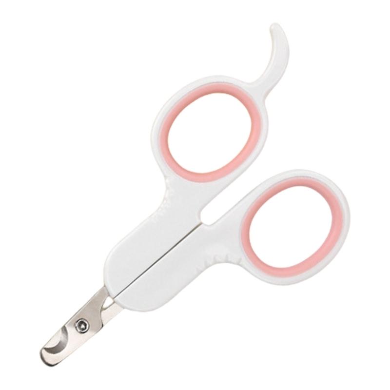 Stainless Steel Blade Pet Nail Trimmer For Small Large Dogs Cats Comfortable NonSlip Handle Grooming Kits