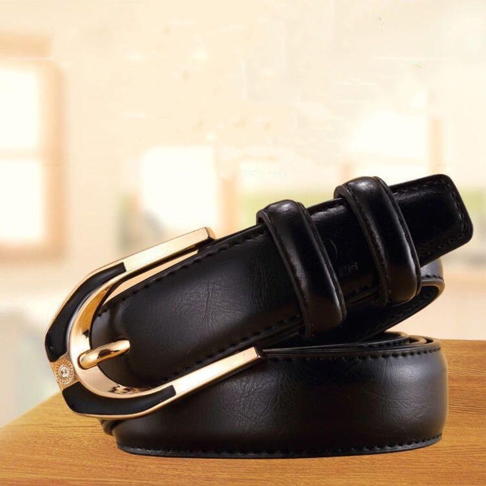 Fashion Ladies Belt Soft Women Belt Retro Style Leather Belt  Girls