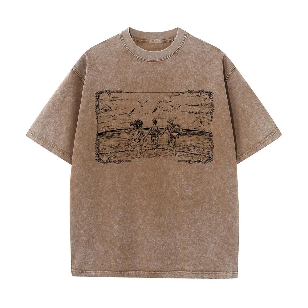 Mens Attack on Titan Anime TShirt Oversized Cotton Tee Streetwear Hip Hop
