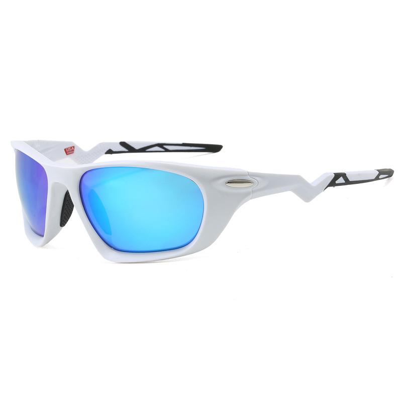 New polarized sun protection nylon polarized sunglasses, fashionable and trendy retro outdoor cycling sports glasses9431