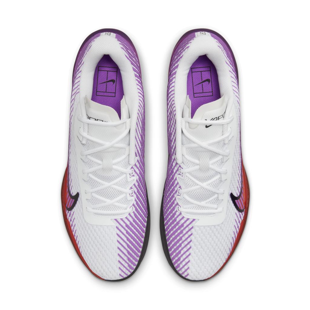 Nike Court Air Zoom Vapor 11 White Picante Fuchsia Men Sneakers Picante-Red Black Fuchsia-Dream DR6966-100