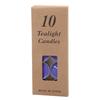 10 Aluminum Shell Tea-light Candles for Valentine's Day Proposals, Hotels, Insulation