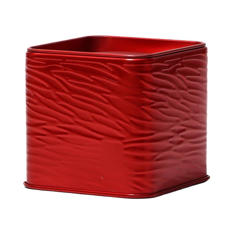 1 Pcs Mini Empty Tea Tin Can Household Green Black Tea Sealed Jar Portable Home Small Tea Packaging Box Metal Storage Cans