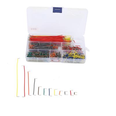 840Pcs Flexible Jumper Solderless Breadboard Pin Expansion Draht Kit Elektronische Komponente