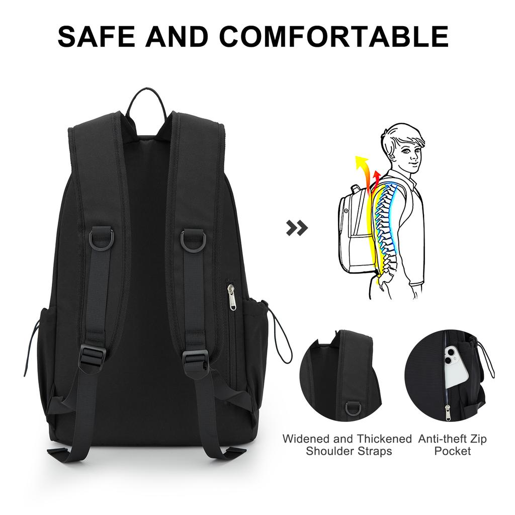 Backpacks for School Girls Boys Teenage Bookbag Rucksack Fashion Laptop Backpack Women Men Shoulder Bag High School College Bags