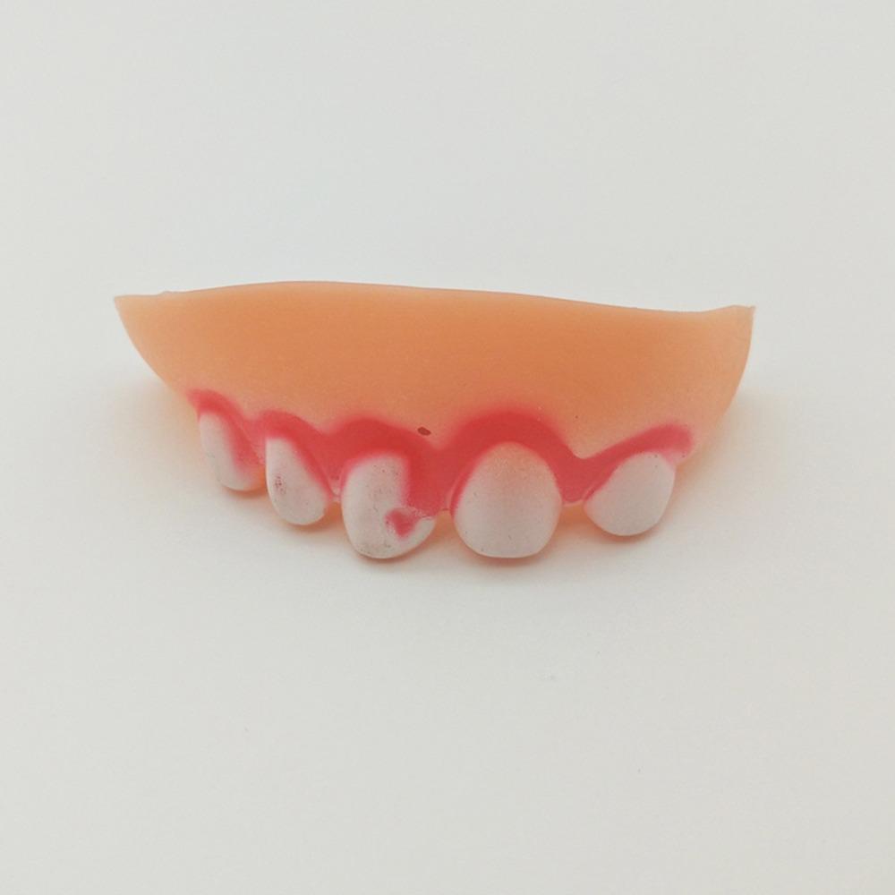 10 Style Funny Dentures Shocker Ugly Teeth Fake Denture Teeth Halloween Decor Prop