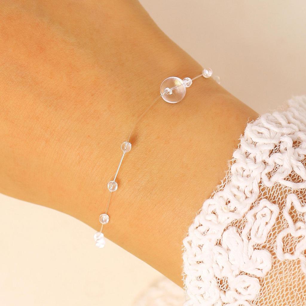 Clear Cool Minimalist Crystal Dewdrop Earrings & Unique Versatile Necklace for Women