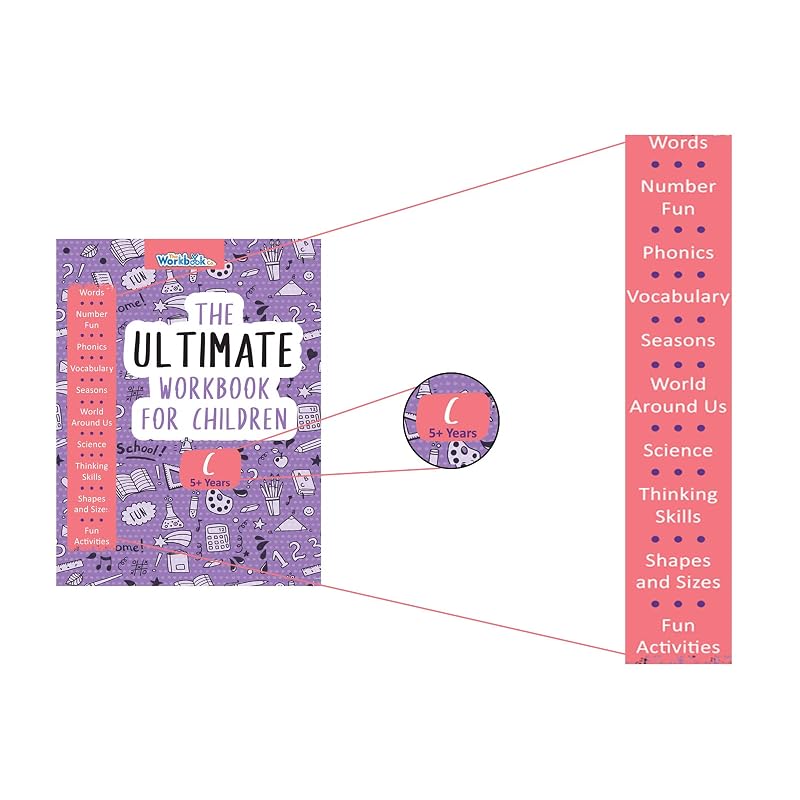 The Ultimate Workbook For Children Years Old |Interactive Fun Learning Activity Skills Book