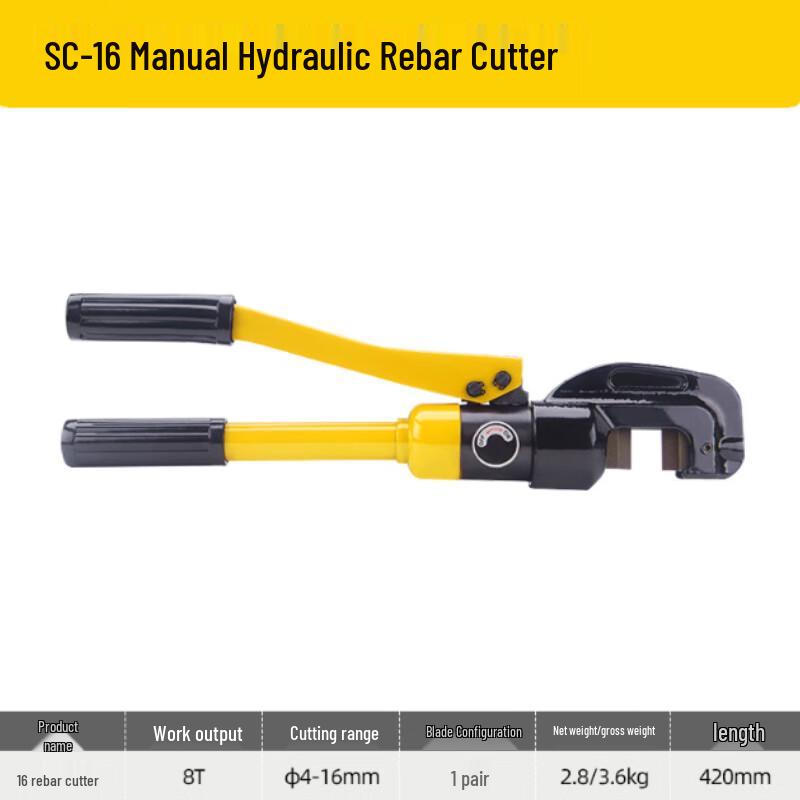 Bota Manual Hydraulic Rebar Cutter Single Shear