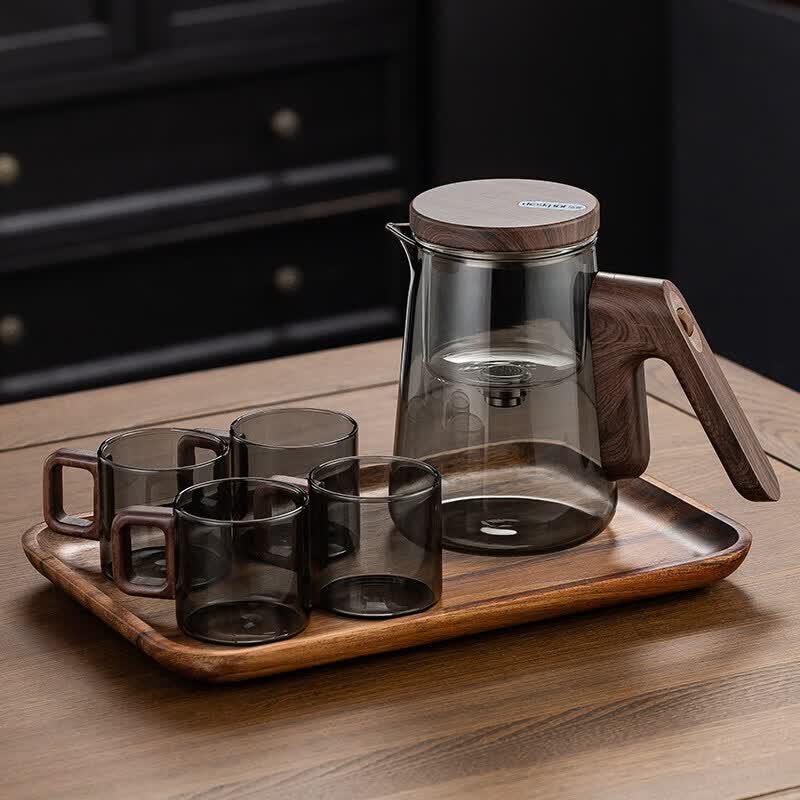 Youluo Magnetic Glass Tea Infuser Pot Set