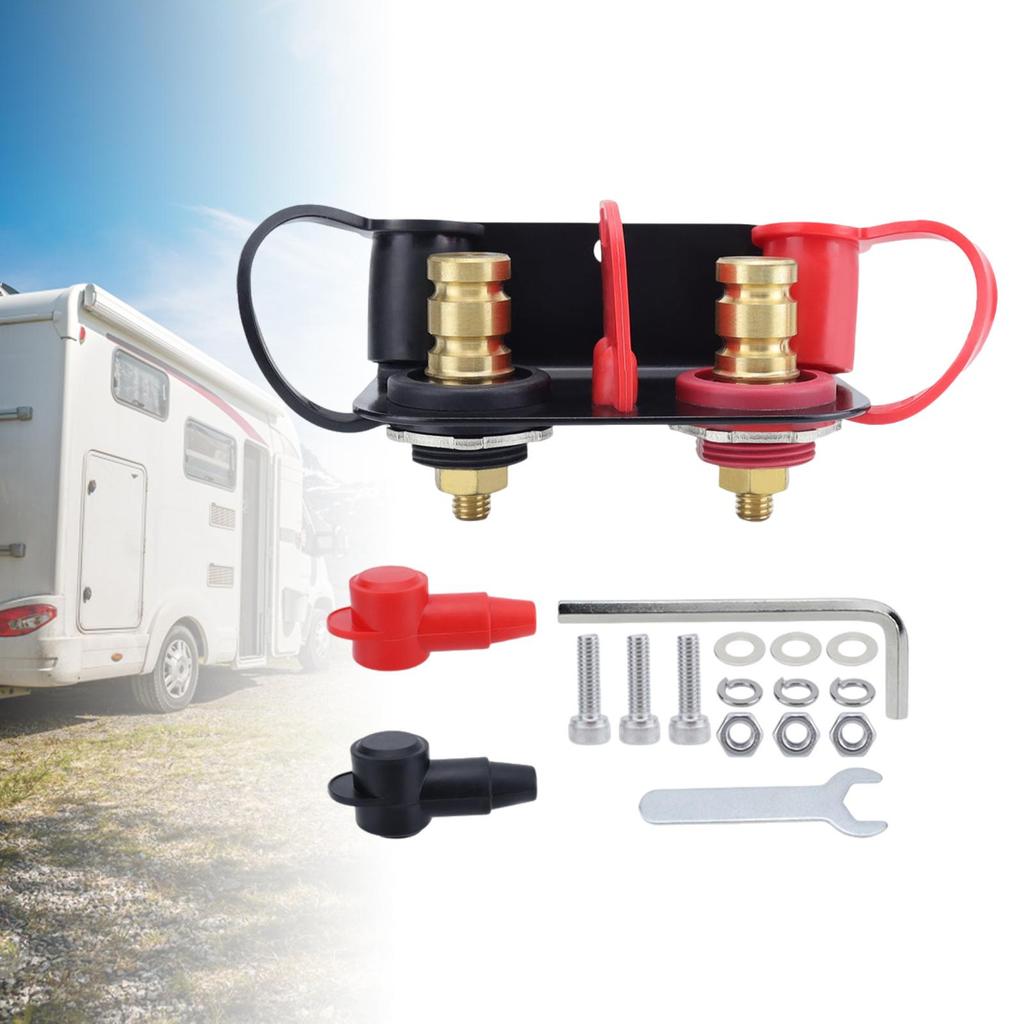 Battery Jump Post Kit Remoting Terminal for ATV Boat Premium