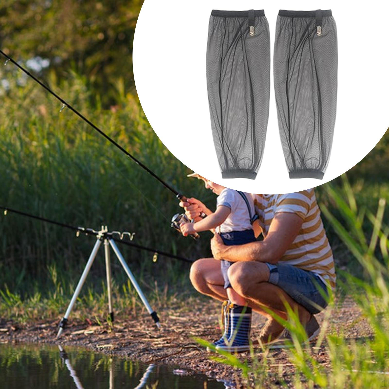 

Сетчатый рукав для ноги Летний удобный протектор-защита для пешего туризма на открытом воздухе, сбора, рыбалки M