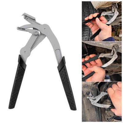 Snap Pliers Spring-Loaded Lever Ergonomic Non-Slip Grip Spring-loaded Clamp Pliers Automotive Clamp Removal Tool