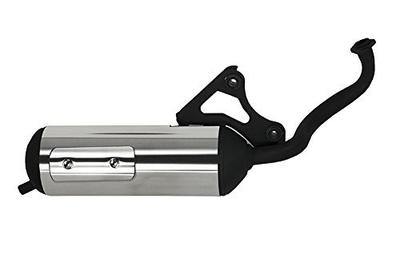 NBS Bike Parts Center Edelstahl Wickel Schalldämpfer für Honda Live Dio ZX/SR AF34/AF35 (2003)