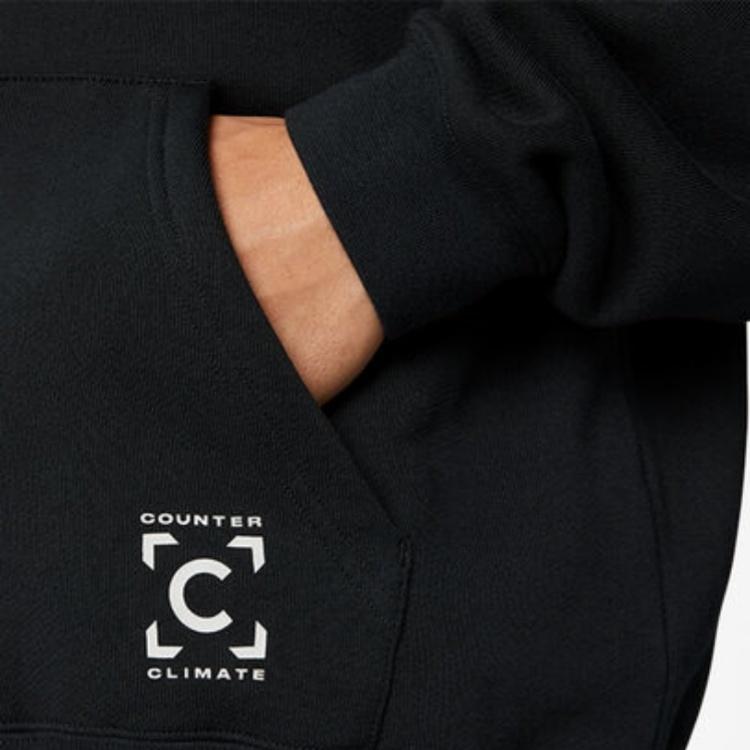 Converse Counter Climate Hoodie Asia Sizing 'Black' Men's 10025031-A03
