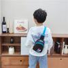 Trendy Cartoon Kids Backpack Stylish Canvas Crossbody Bag For Boys And Girls