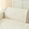 Cream Wind Sofa Cushion, High-End Sense, Universal In All Seasons, Simple And Modern Non-Slip Washed Cotton Fabric Seat Cushion Cover